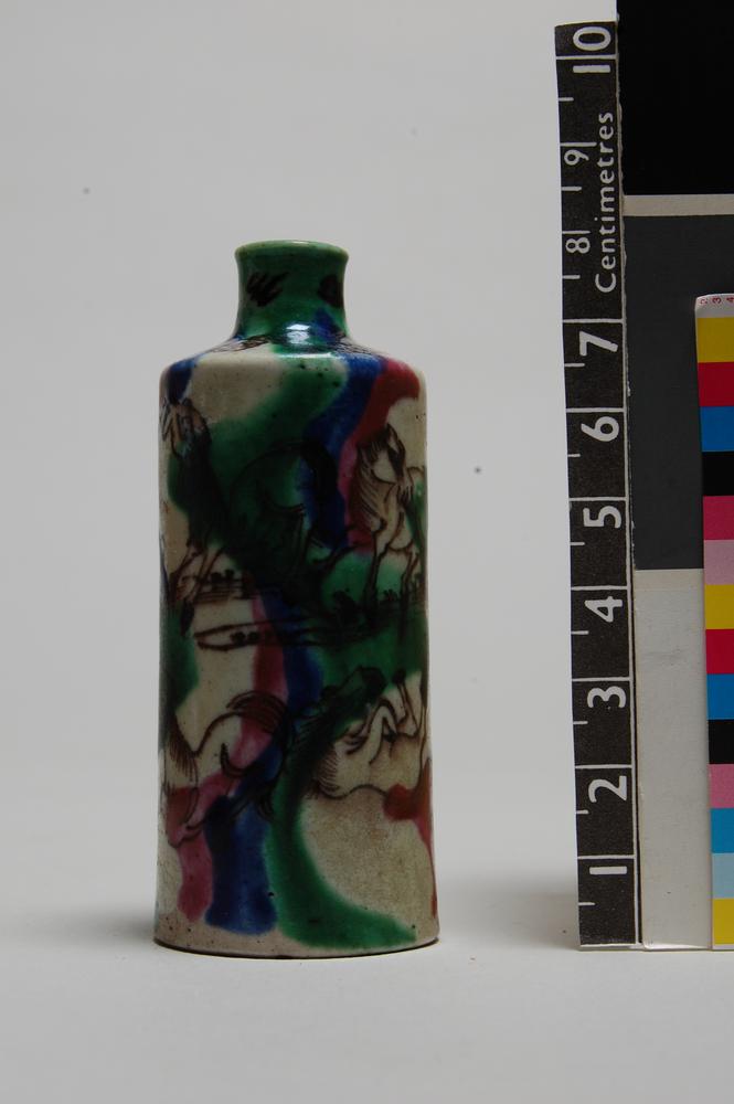 图片[1]-snuff-bottle; spoon(?); stopper(?) BM-Franks.1000.+-China Archive